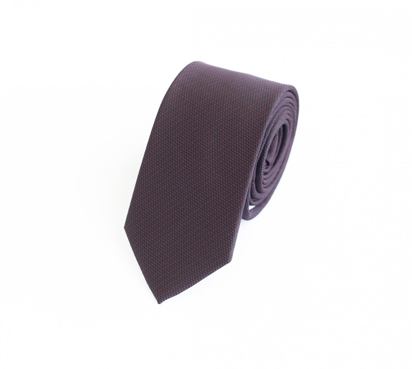 Schlips Krawatte Krawatten Binder 6cm schwarz braun rot kariert Fabio Farini
