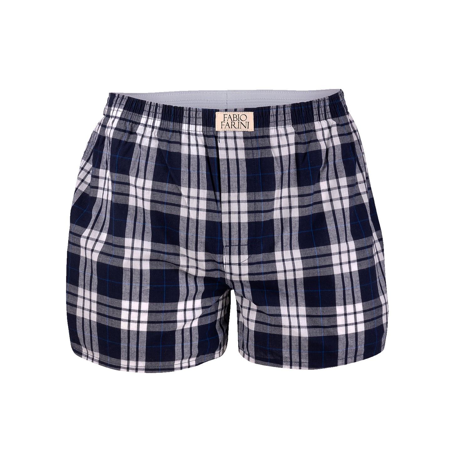 Fabio Farini Webboxershorts aus 100% Baumwolle