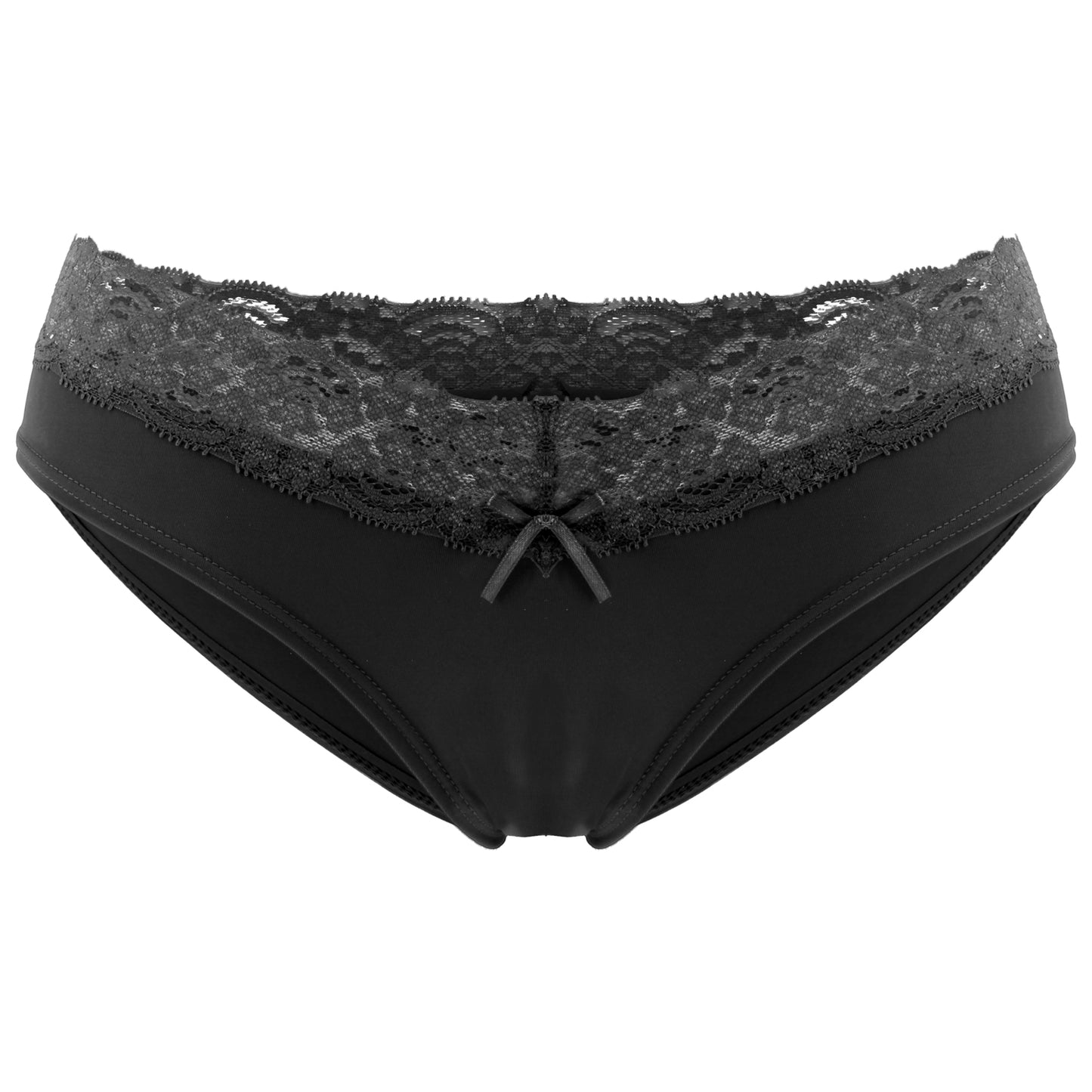 Fabio Farini 6er Pack Damen Slips mit Spitzenbund
