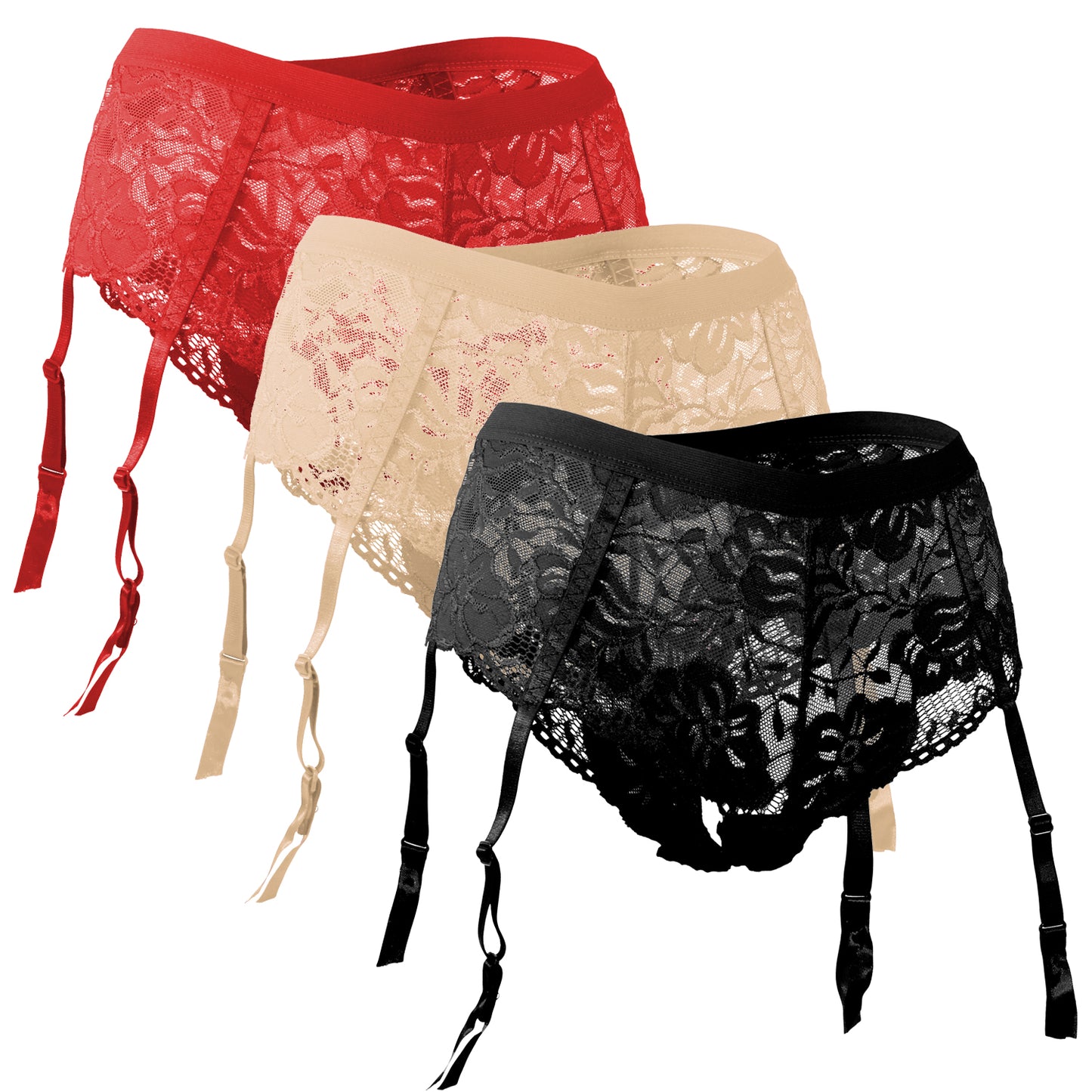 Fabio Farini Damen Lingerie Strapse
