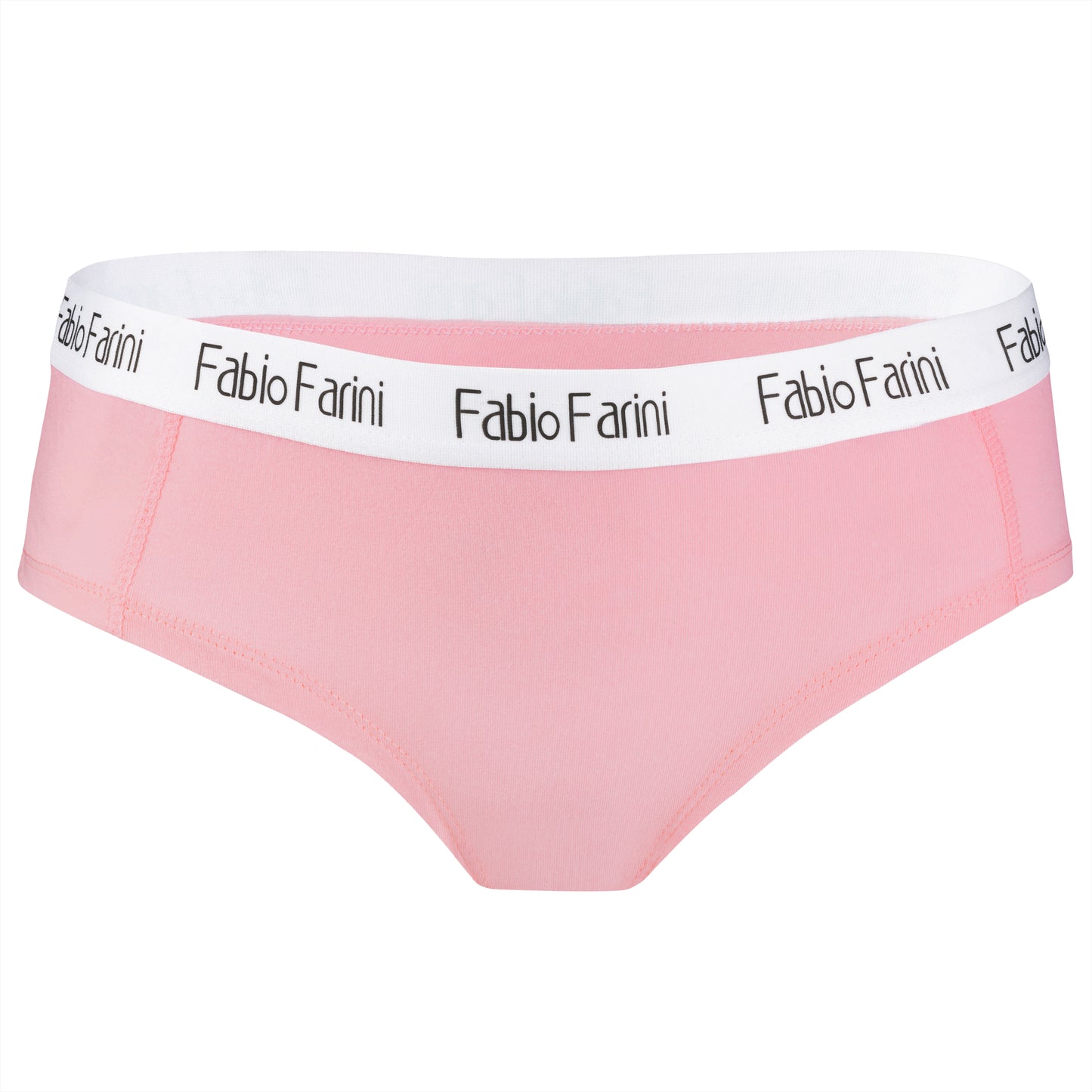 Fabio Farini 6er Pack Damen Hipster Slips mit Bund