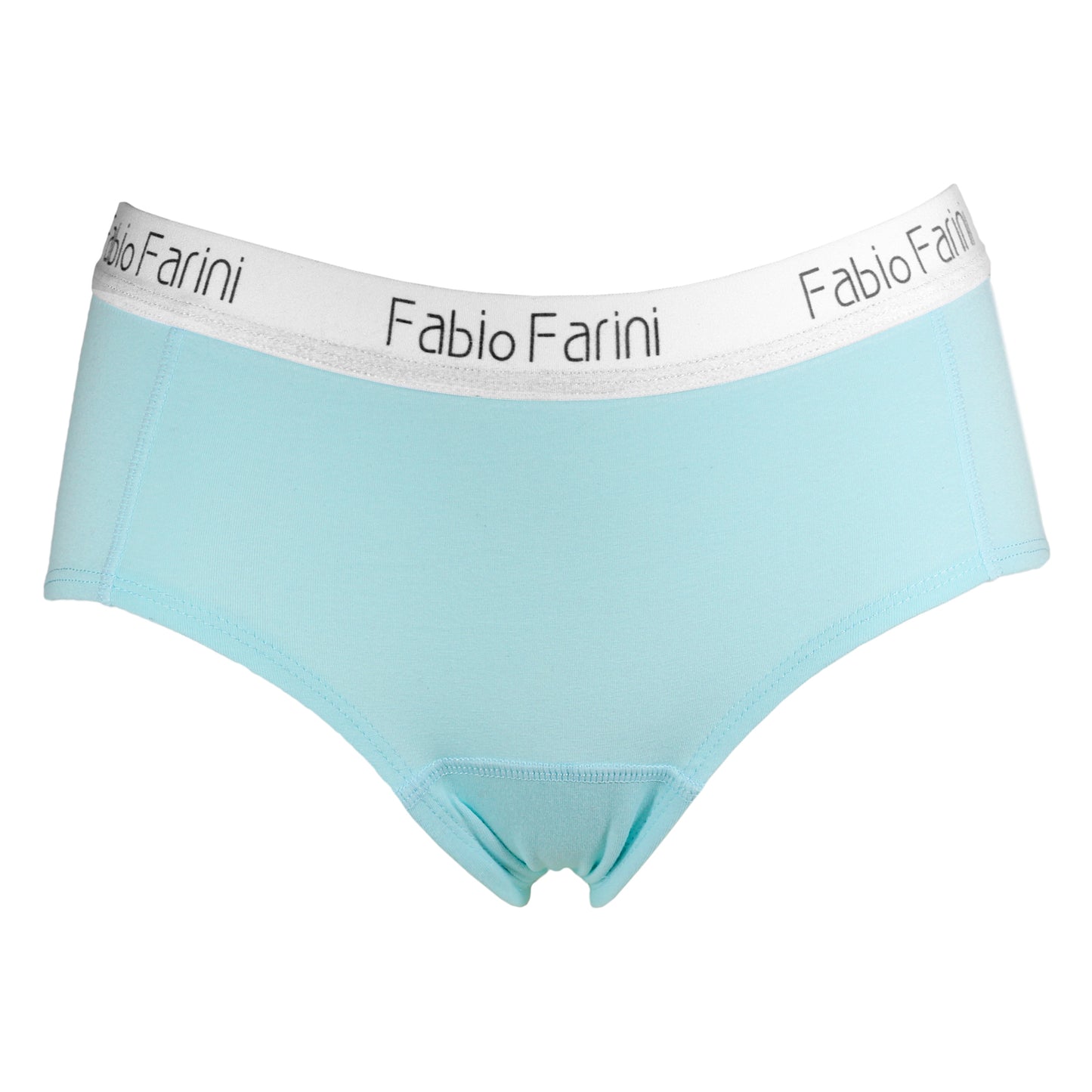 Fabio Farini 6er Pack Damen Hipster Slips mit Bund