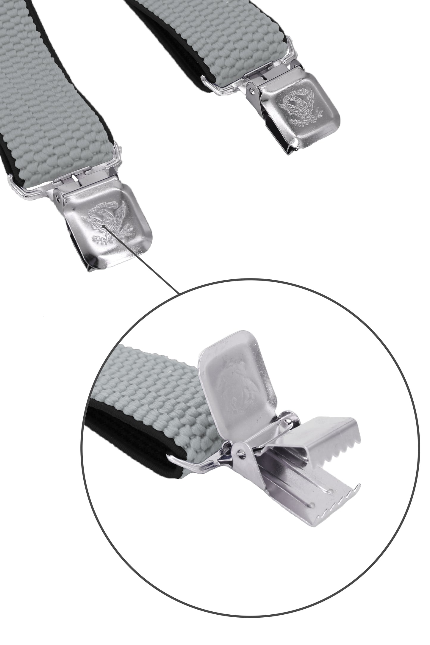 Fabio Farini Herren Hosenträger Set 4cm Y Form mit Passender Fliege