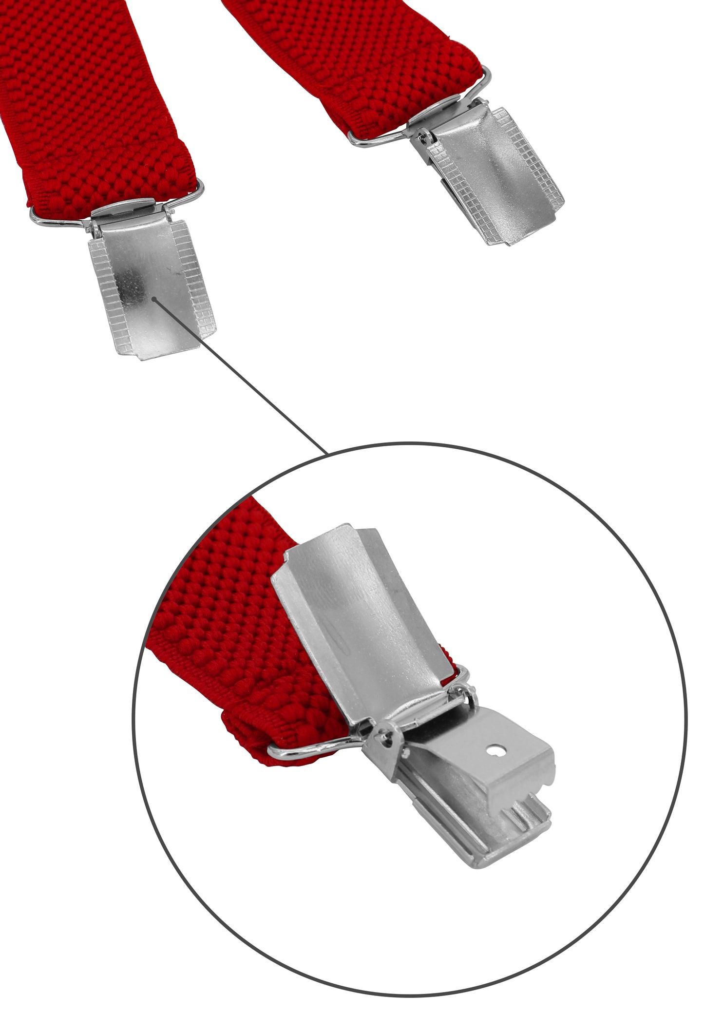 Fabio Farini Herren Hosenträger Set 3cm X Form mit Passender Fliege