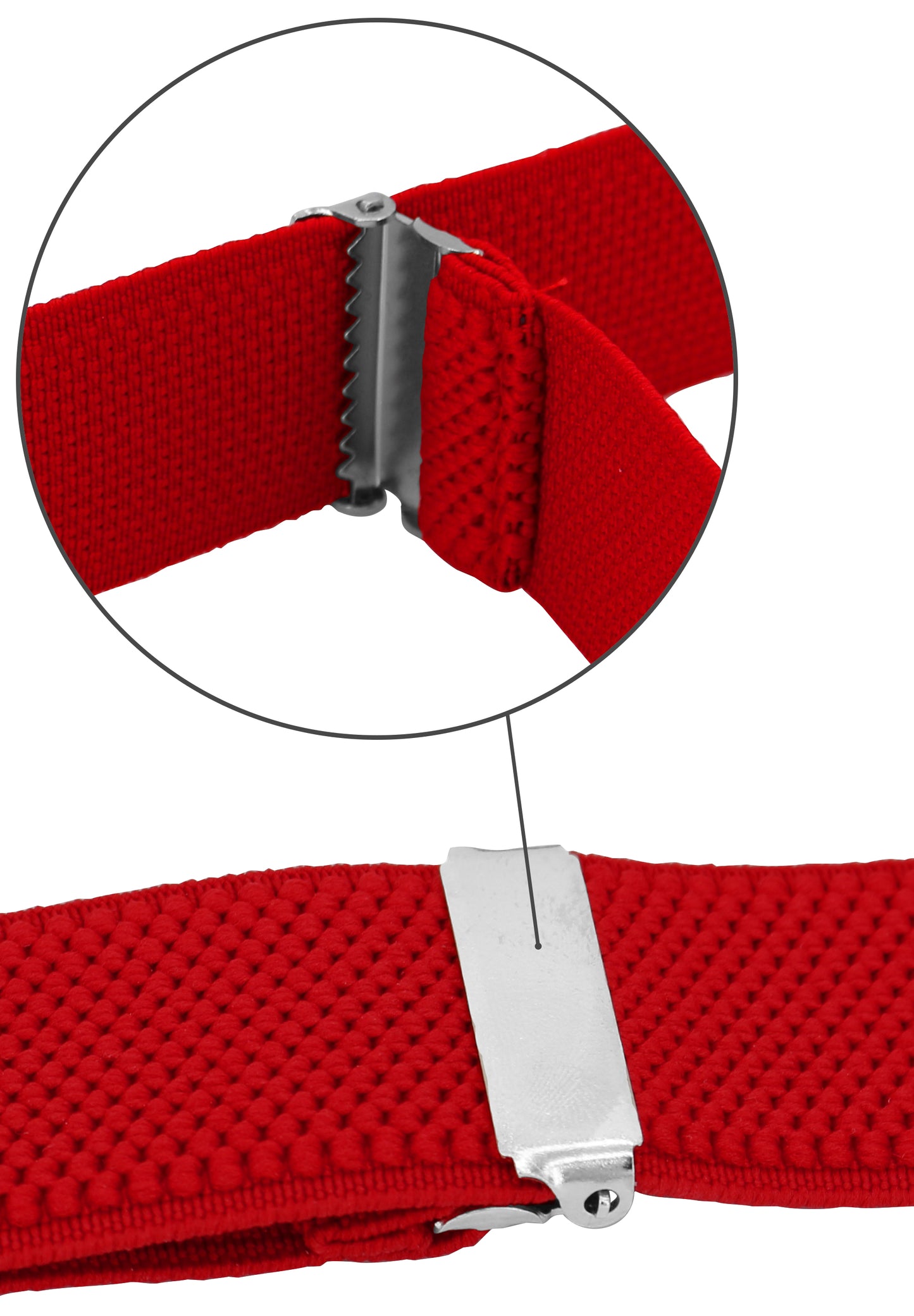 Fabio Farini Herren Hosenträger Set 3cm X Form mit Passender Fliege