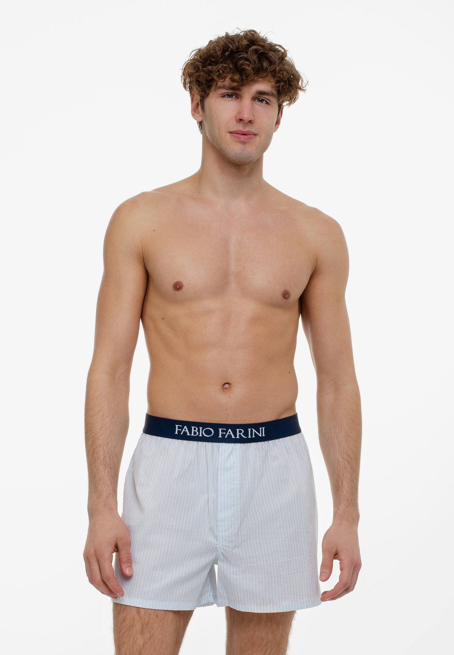 Fabio Farini Webboxershorts aus 100% Baumwolle