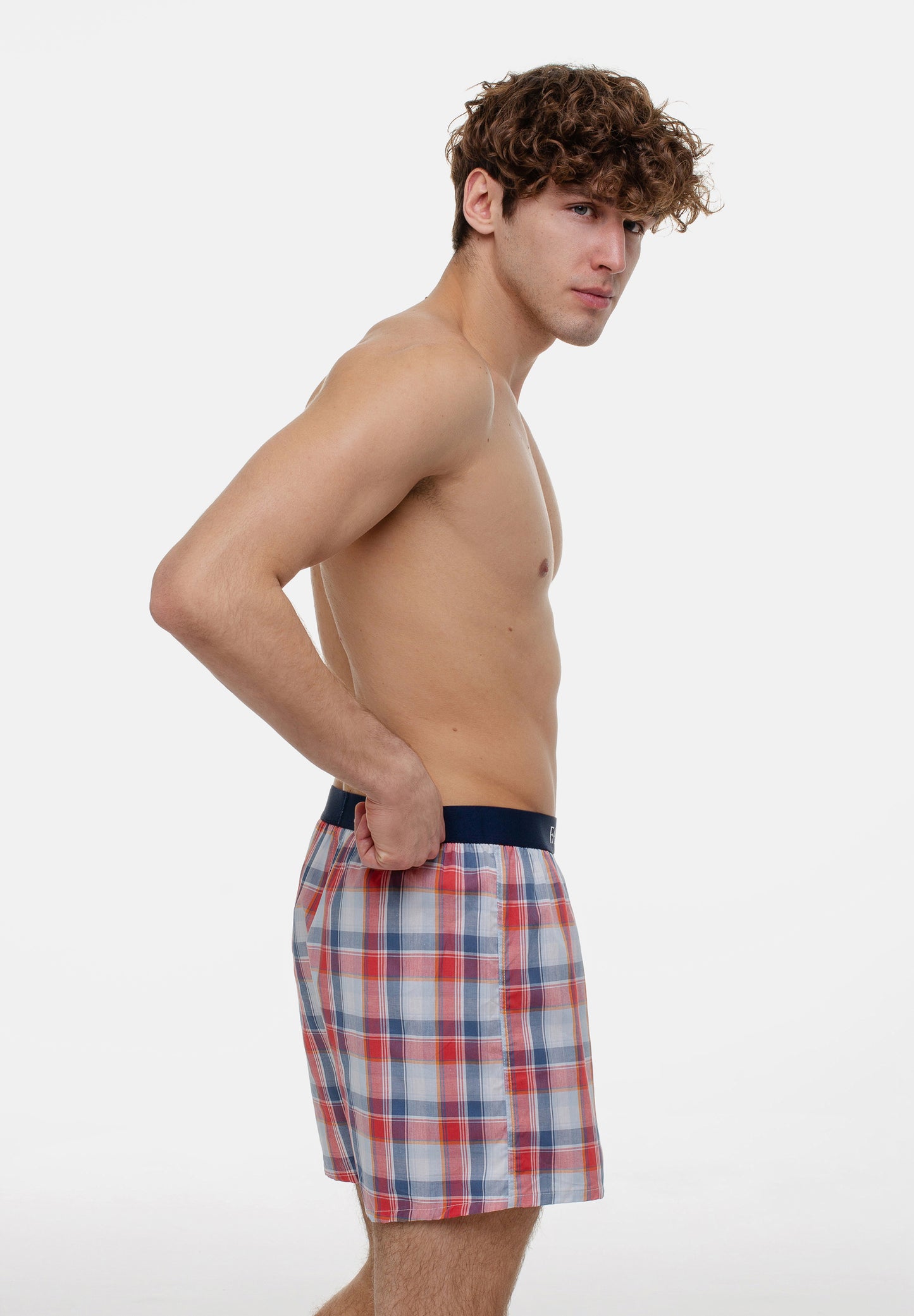 Fabio Farini Webboxershorts aus 100% Baumwolle