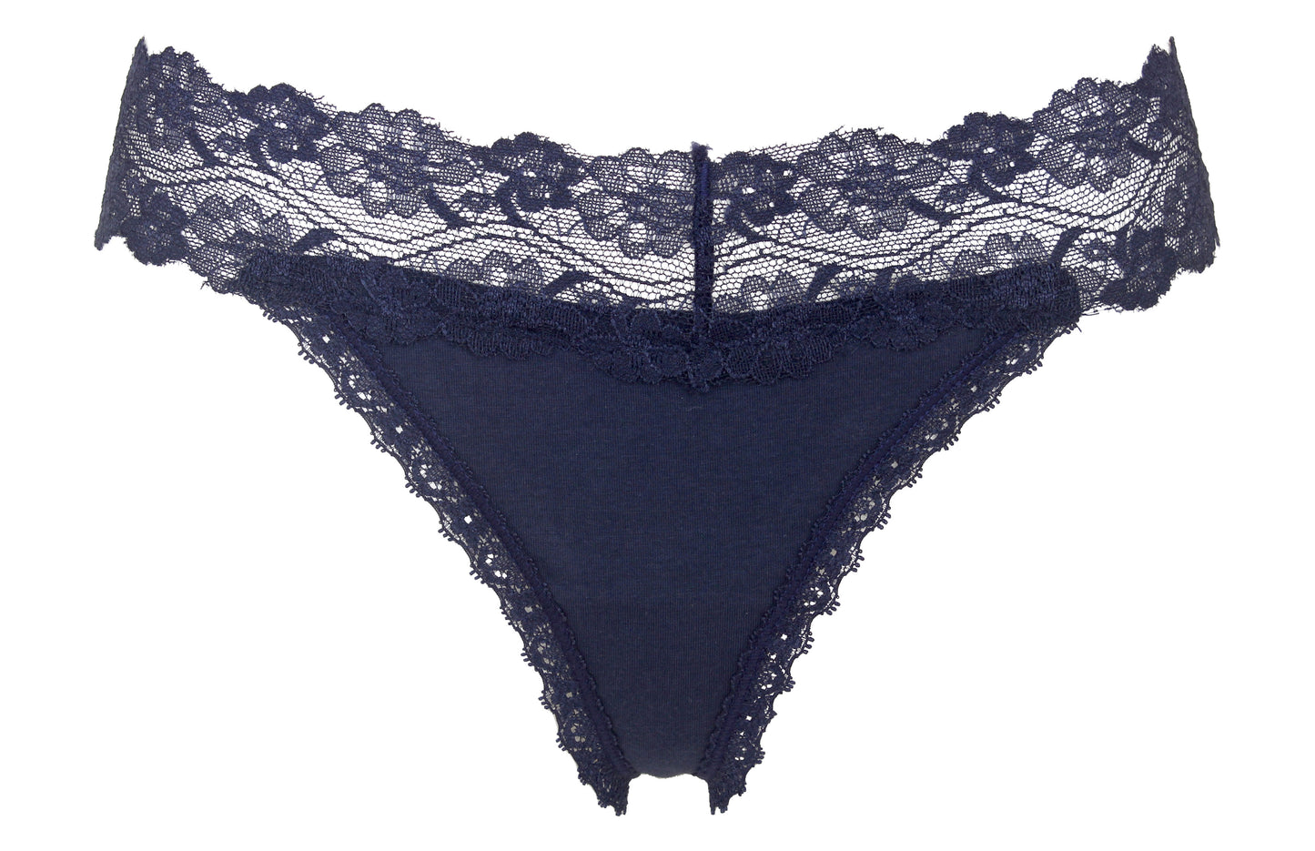 Fabio Farini 6er Pack Damen Hipster Slips mit Spitze aus 95% Baumwolle