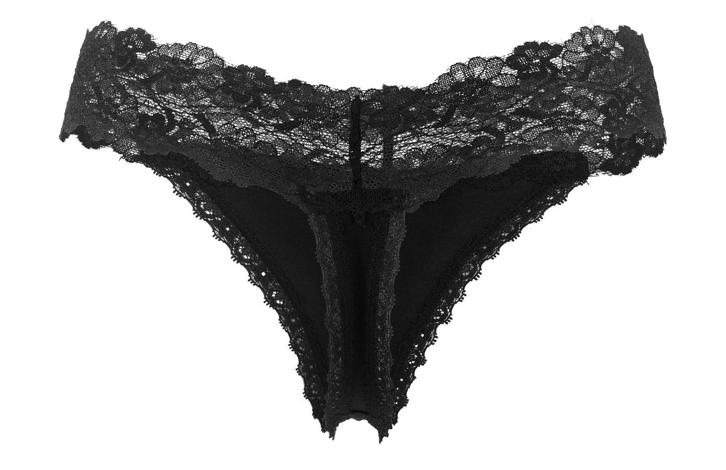Fabio Farini 6er Pack Damen Hipster Slips mit Spitze aus 95% Baumwolle