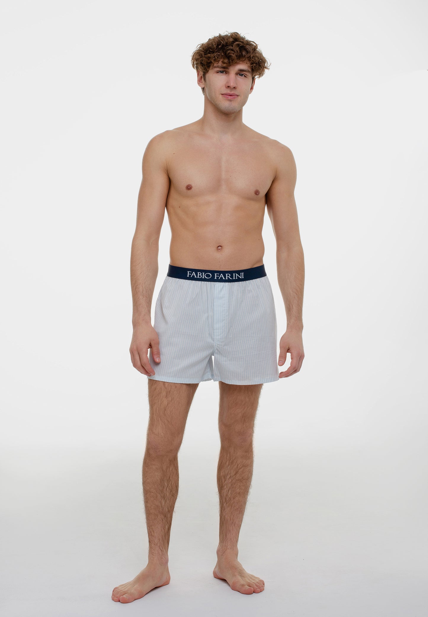 Fabio Farini Webboxershorts aus 100% Baumwolle