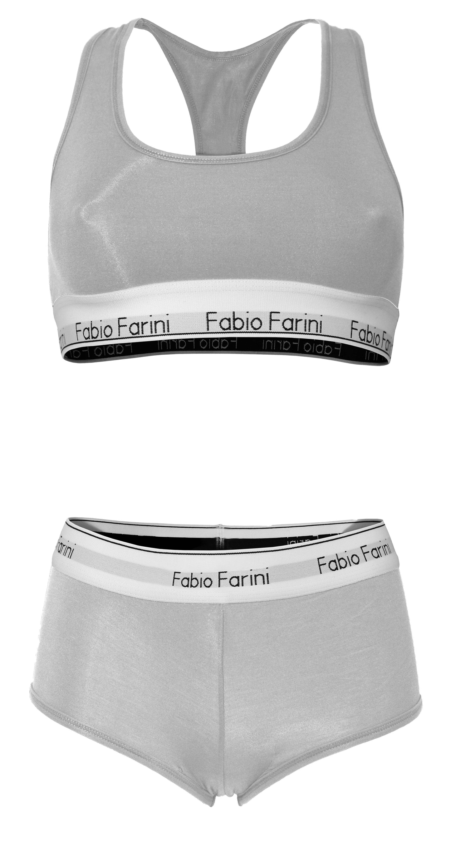Sportliches Set Damen Panty und BH mit Racerback