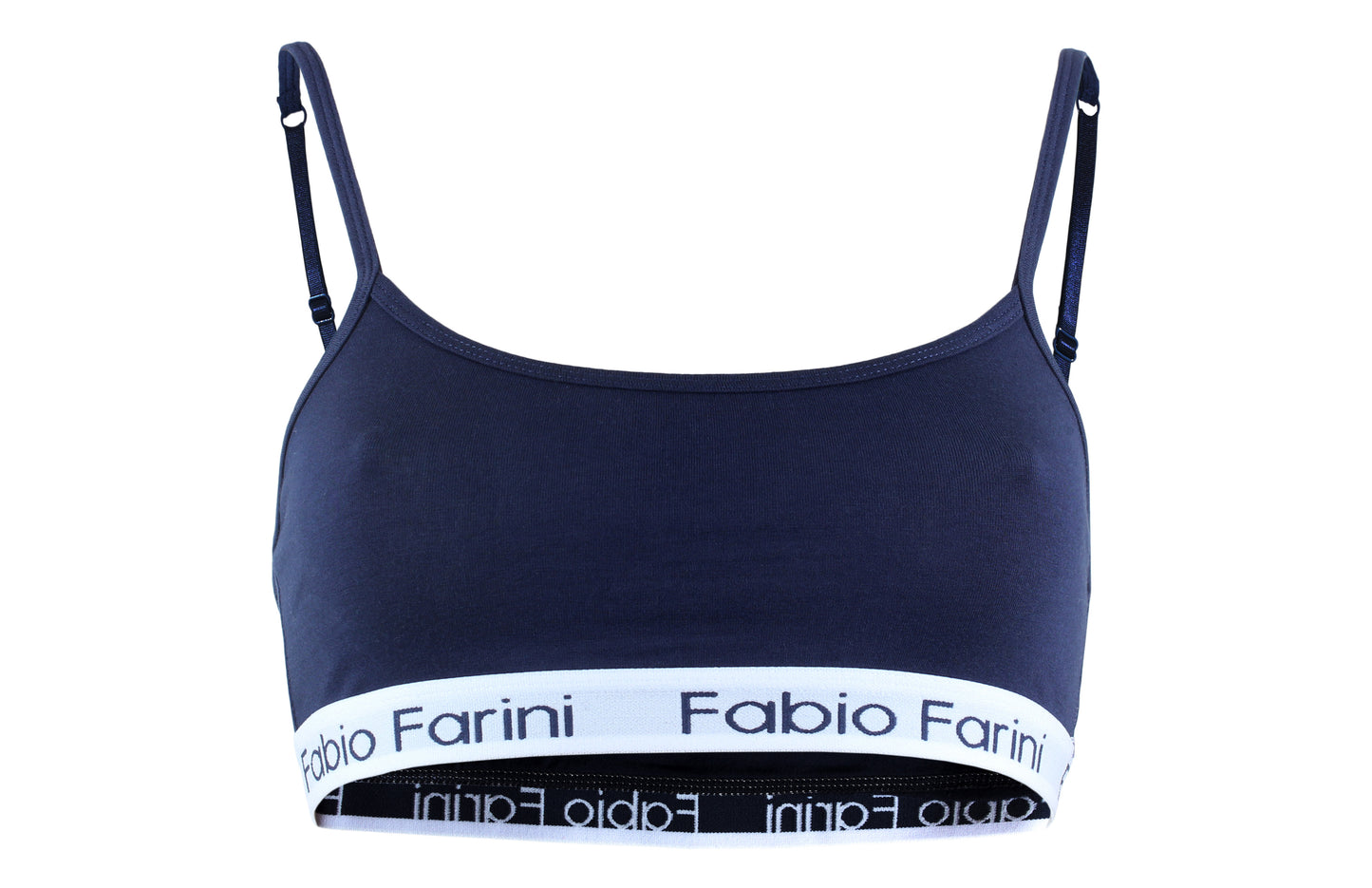 Fabio Farini Damen BH's mit Spaghettiträgern und Bund