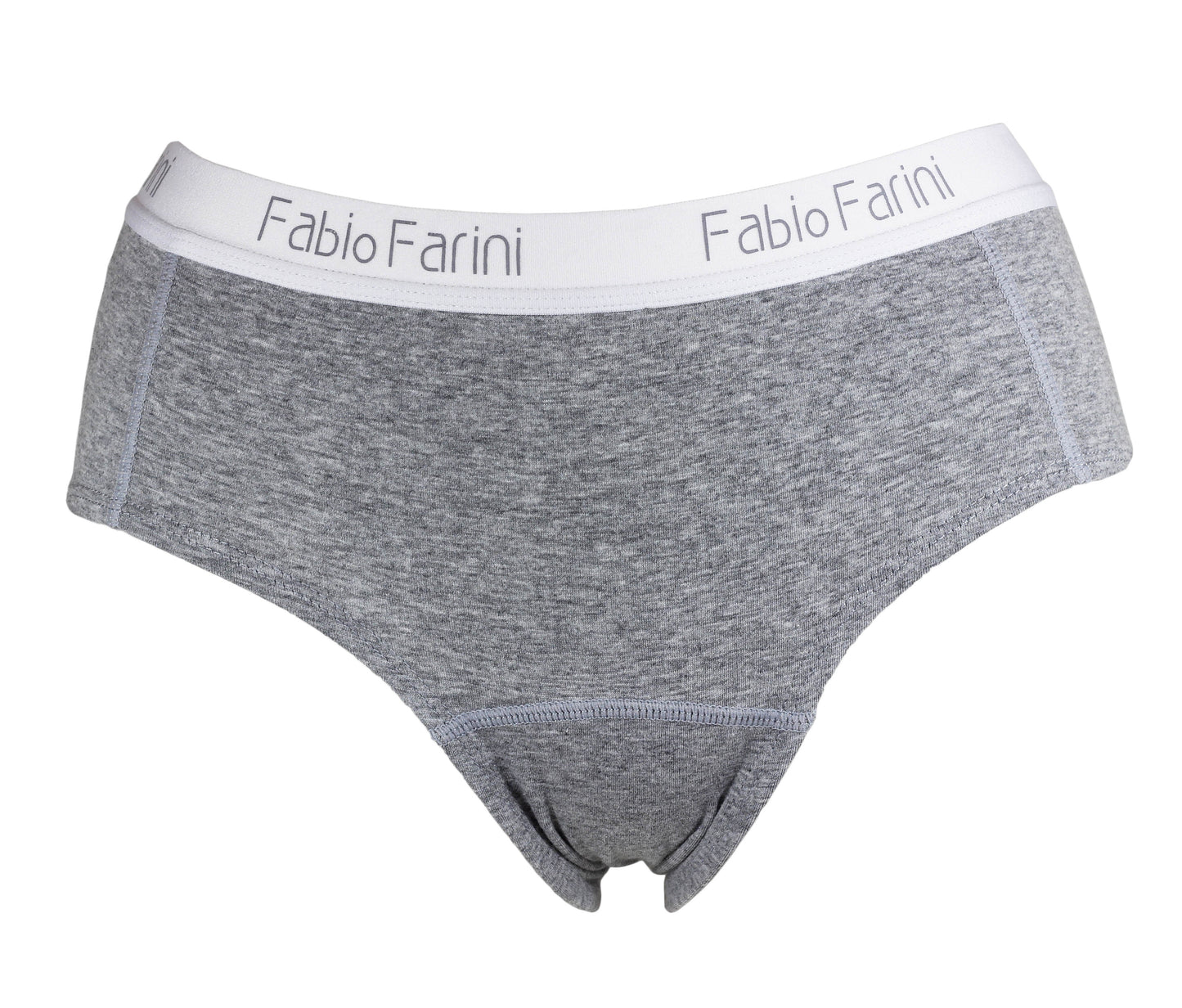 Fabio Farini 6er Pack Damen Hipster Slips mit Bund