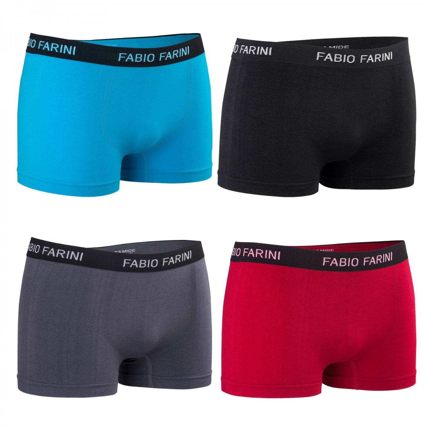 Fabio Farini 4er Pack Herren Boxershorts