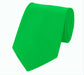 Schlips Krawatte Krawatten Binder 8cm hellgrün uni Fabio Farini