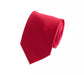 Schlips Krawatte Krawatten Binder 8cm rot schwarz gestreift Fabio Farini