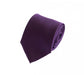Schlips Krawatte Krawatten Binder 8cm lila uni Fabio Farini