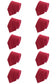 Krawatten unisets 8cm