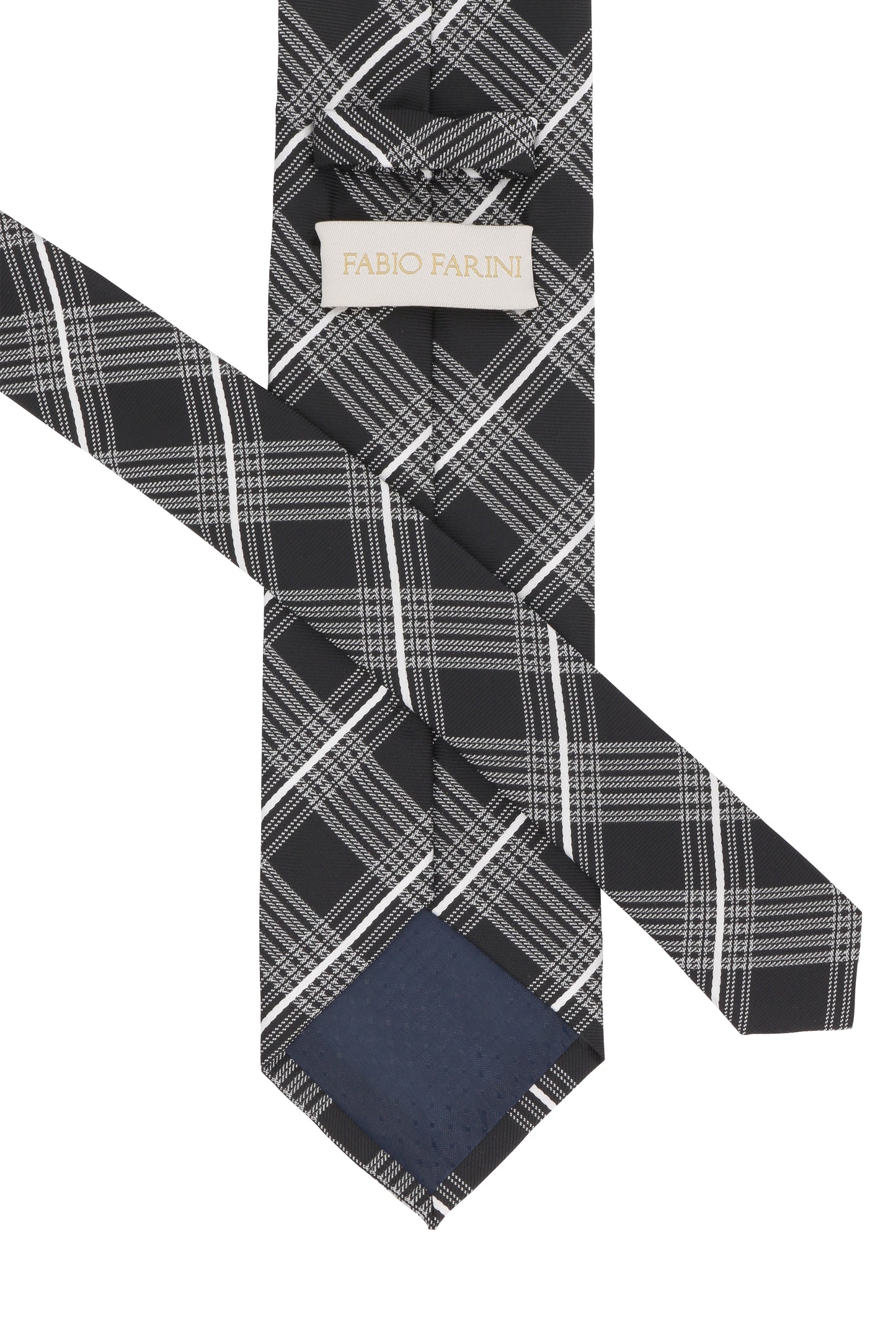 Fabio Farini elegante karierte Krawatte für Hochzeit, Konfirmation, Ball in 8 cm zur Auswahl