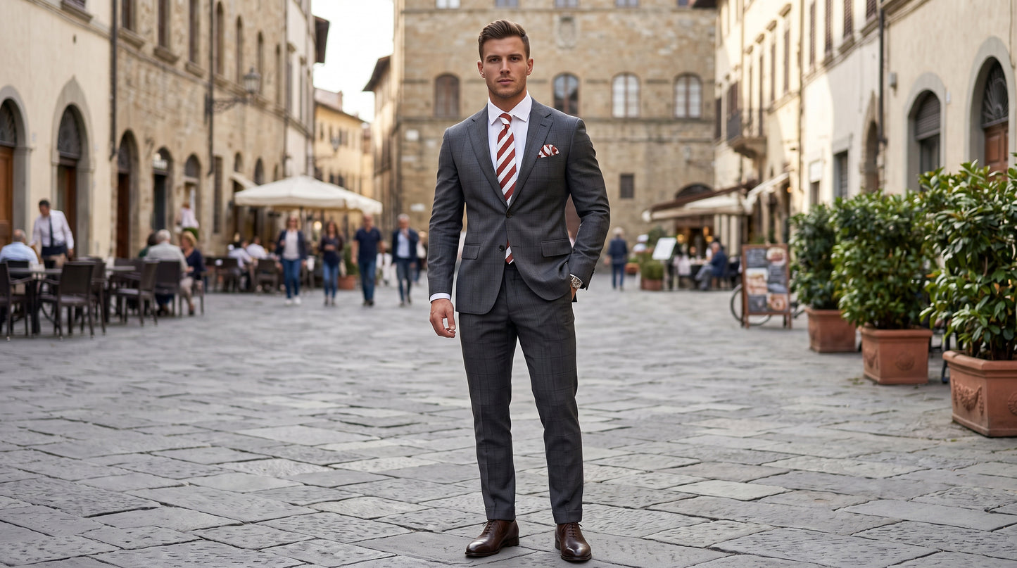 Fabio Farini Herren Krawatten Set 05er Farbmix 33 6cm/8cm