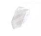 Schlips Krawatte Krawatten Binder 6cm weiß gestreift uni Fabio Farini