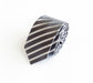 Schlips Krawatte Krawatten Binder 6cm hellgrau silber grau gestreift Fabio Farini