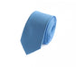 Schlips Krawatte Krawatten Binder 6cm blau eisblau hellblau uni Fabio Farini
