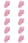 Krawatten unisets 6cm