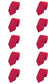 Krawatten unisets 6cm