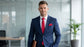 Fabio Farini Herren Krawatten Set 10er Farbmix 23 6cm/8cm