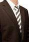 Fabio Farini - gestreifte und elegante Krawatte in 6 cm und 8 cm zur Auswahl