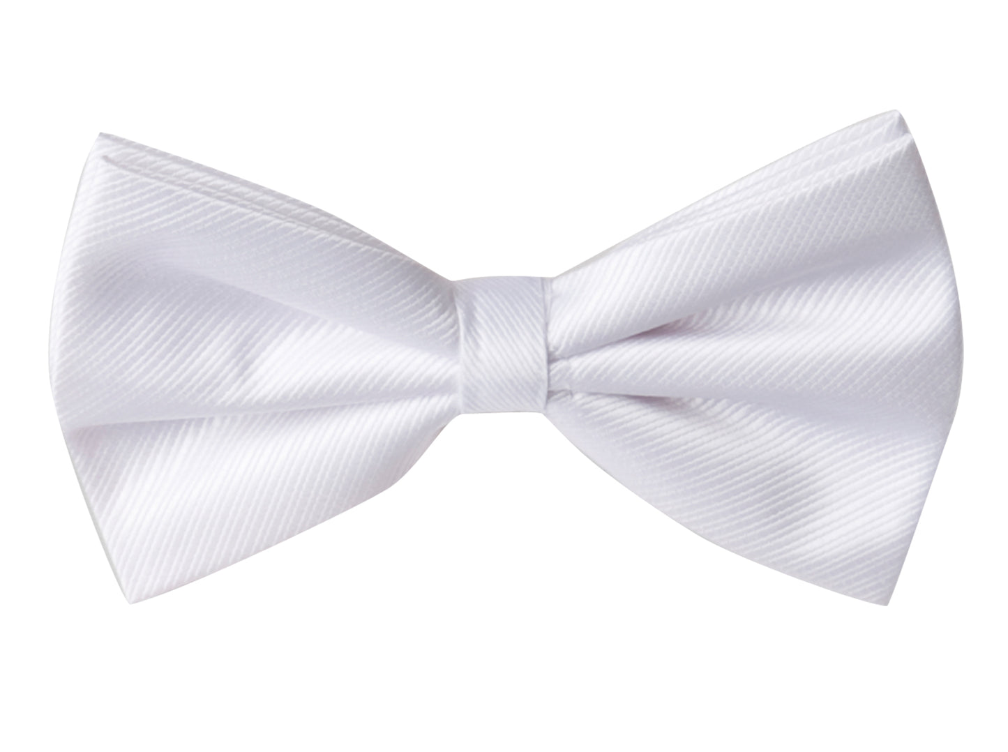 Fliege weiß, edle Streifenstruktur Hochzeit Schleife Fabio Farini Querbinder