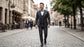 Fabio Farini Herren Fliegen Set 5er Farbmix 02 vorgebunden