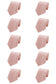 Krawatten unisets 8cm
