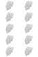 Krawatten unisets 6cm