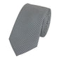Schlips Krawatte Krawatten Binder Schmal 6cm Schwarz/Weiß gestreift Fabio Farini