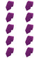 Krawatten unisets 6cm