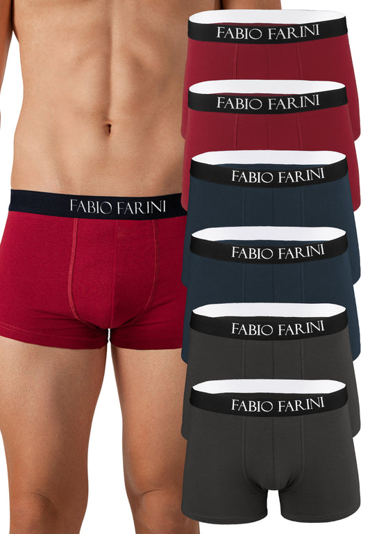 Fabio Farini 6er Pack Herren Boxershorts