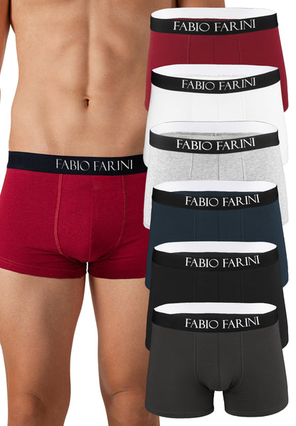 Fabio Farini 6er Pack Herren Boxershorts