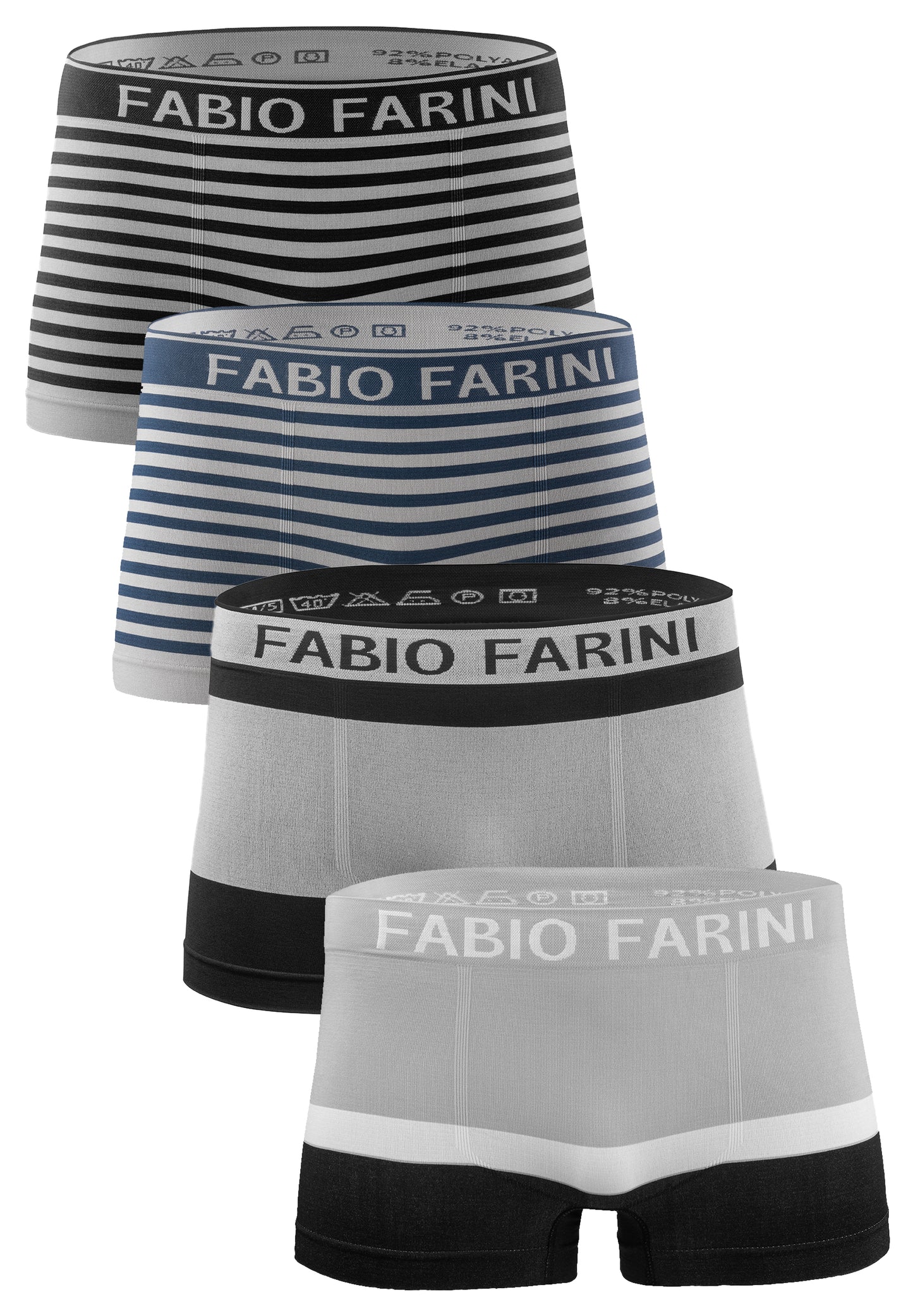 Fabio Farini 4er Pack Herren Boxershorts