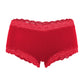 Fabio Farini 6er Pack Damen Hipster Pantys mit Spitze aus 95% Baumwolle