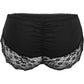 Fabio Farini 6er Pack Damen Hipster Slips mit Spitze & Blüte