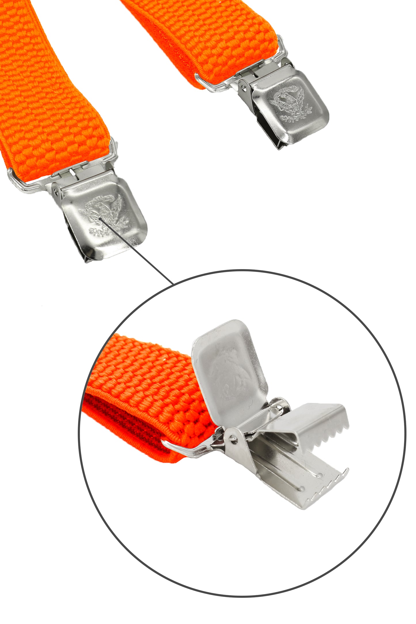 Fabio Farini verschiedene Farben breiter Hosenträger X Form extra Starke Clips für Herren verstellbare Länge