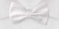 Fliege weiß edel gestreift Hochzeit uni Schleife Fabio Farini Glanz Querbinder