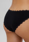 Fabio Farini 4er Pack Damen Bikini Slips mit Spitze aus 95% Baumwolle