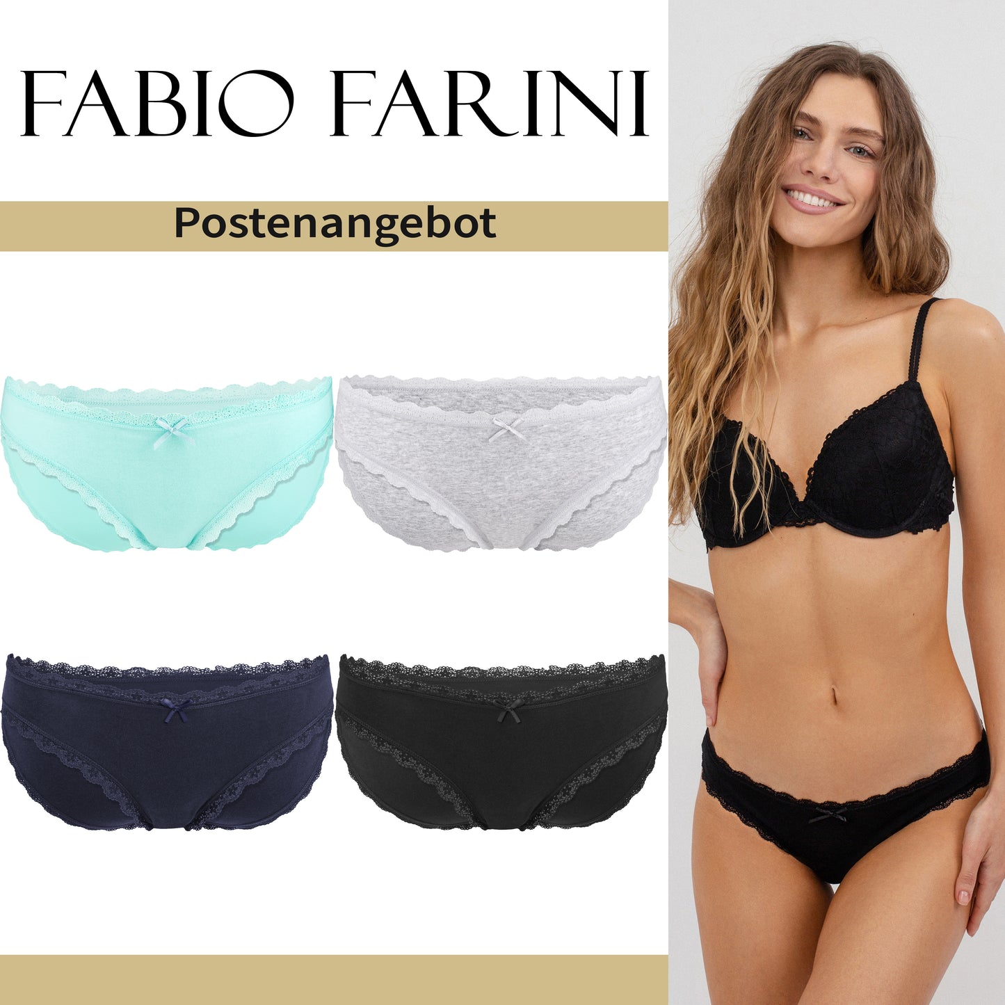 Oferta partii: 200 szt. damskich fig z bawełny