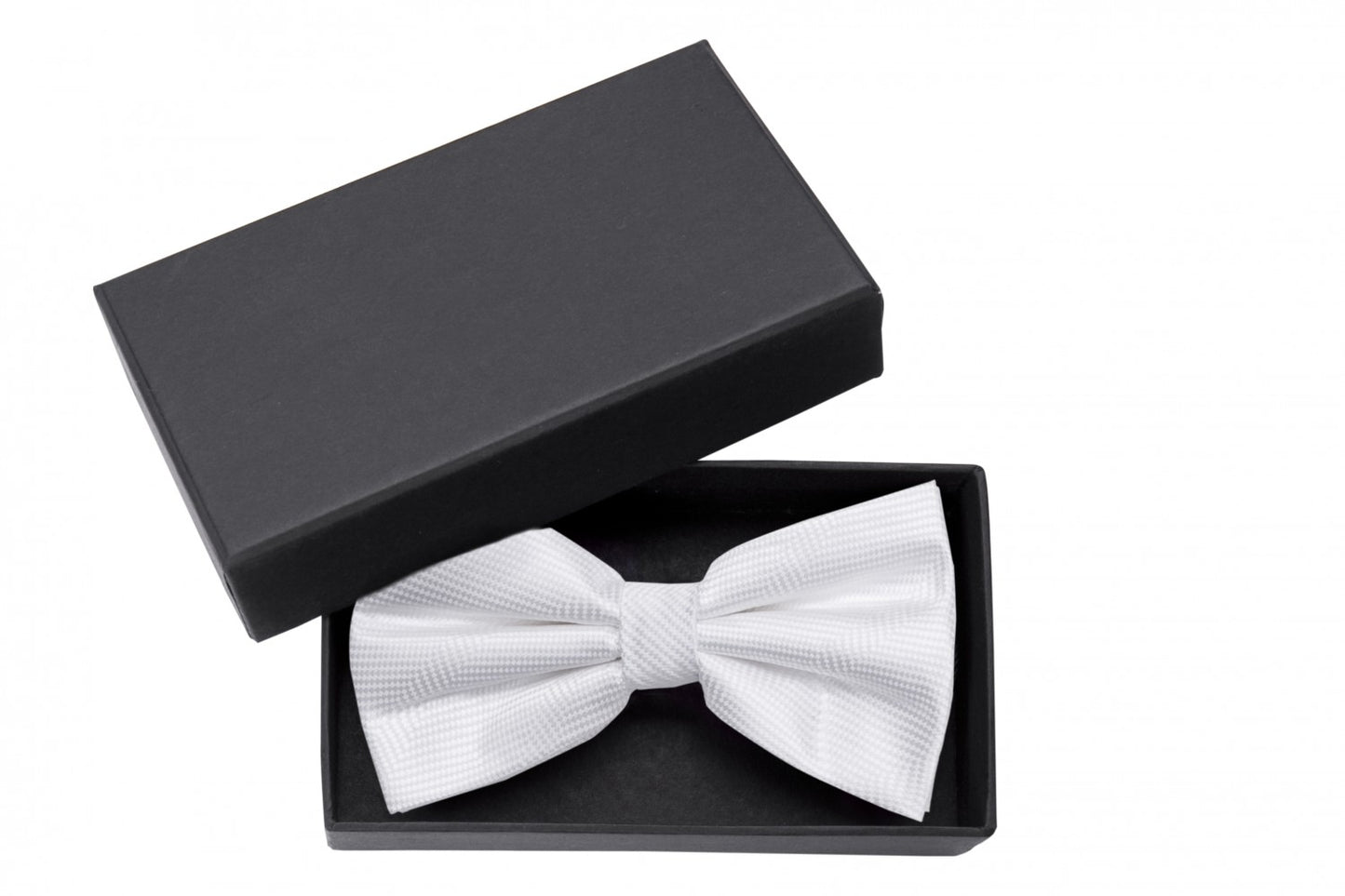 Fliege weiß edel gemustert Hochzeit Schleife uni Fabio Farini kariert Querbinder