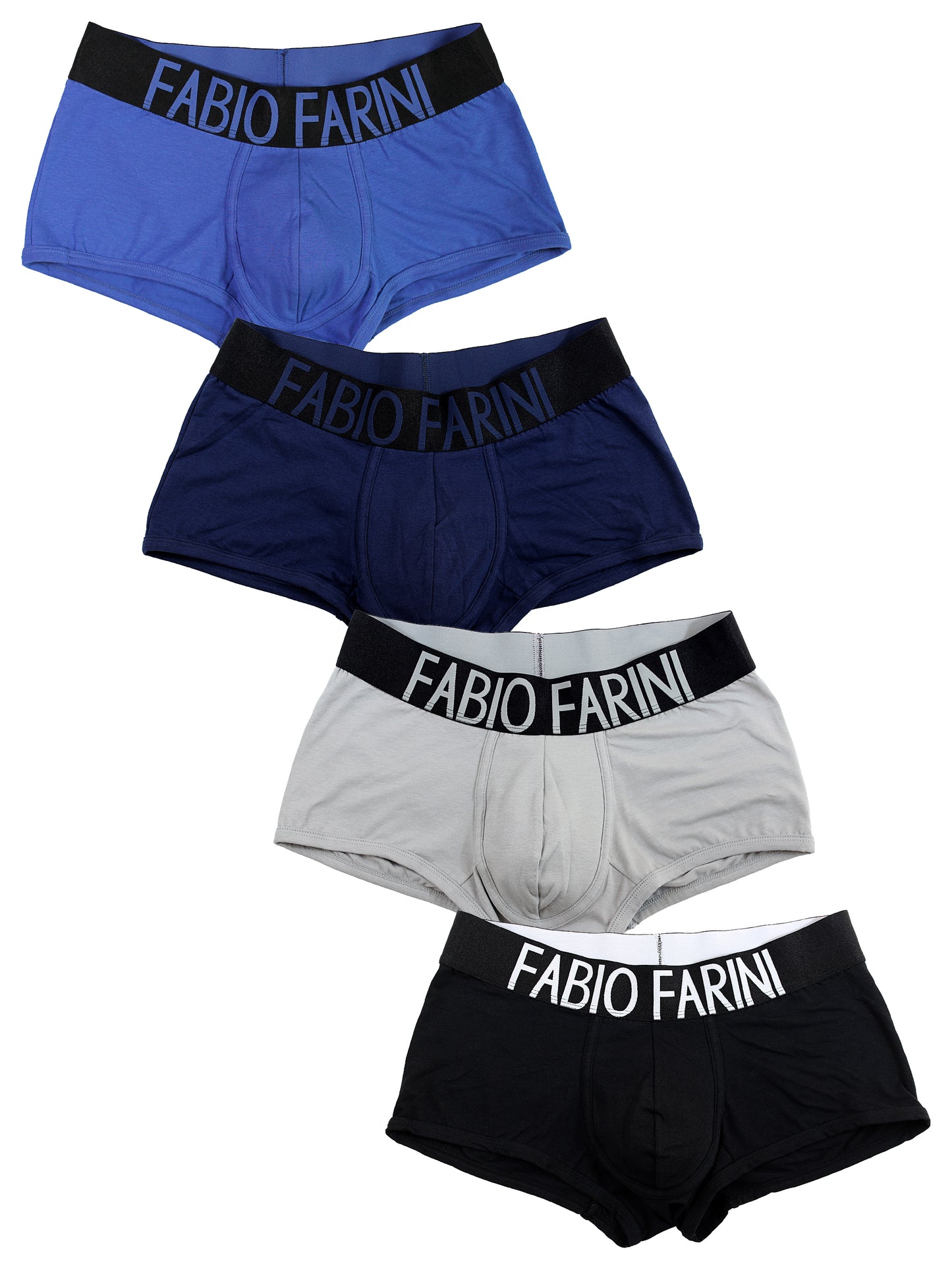 Fabio Farini 4er Pack Herren Boxershorts aus 95% Baumwolle