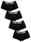 Fabio Farini 4er Pack Herren Boxershorts aus 95% Baumwolle
