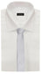 Schlips Krawatte Krawatten Binder 6cm weiß Paisleymuster uni Fabio Farini